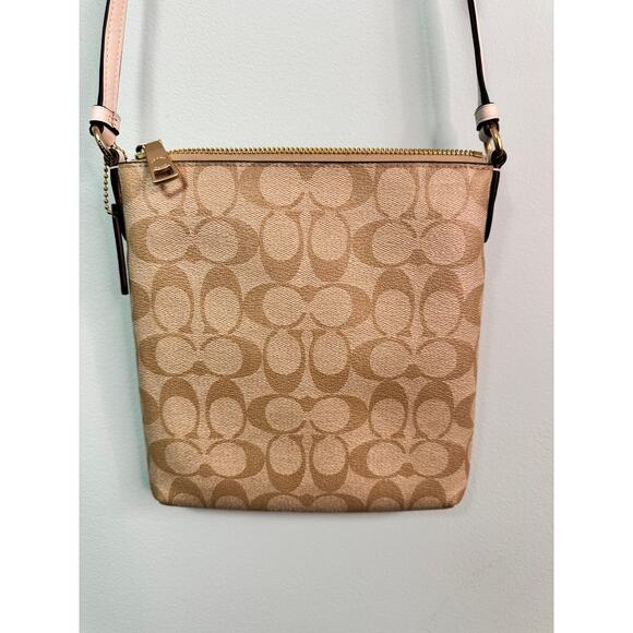 NWOT! Coach Mini Rowan File Crossbody With Adjustable Strap - Canvas - Picture 5 of 6